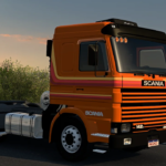 Scania 112 e 142H MW Mod para Euro Truck Simulator 2 com visual clássico, grade frontal icônica e modelagem detalhada